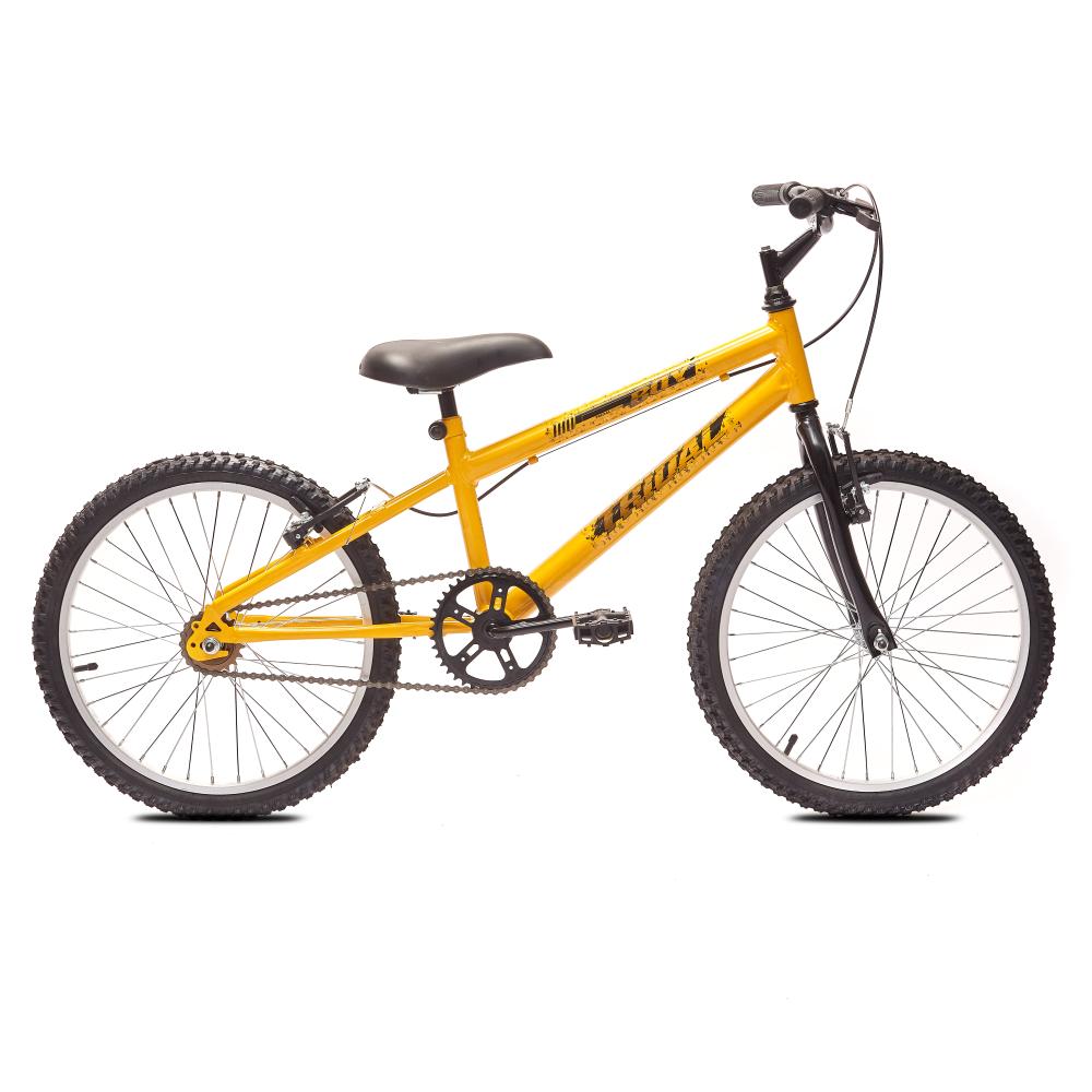 Bicicleta Aro 20 Mtb Boy Infantil Tridal - Amarelo
