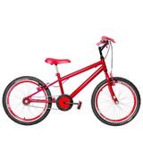 Bicicleta Infantil Masculina Aro 20 Aero Vermelha
