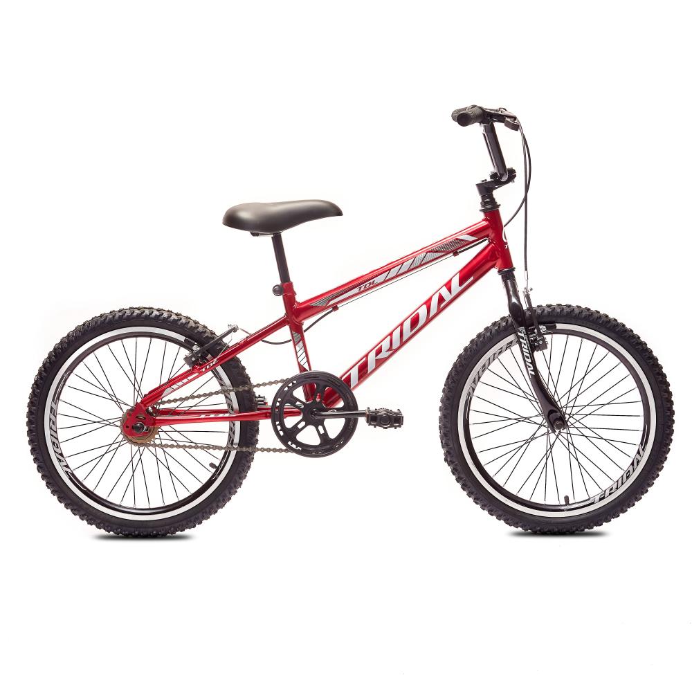 Bicicleta Aro 20 Infantil Cross Tridal Bike - Vermelho - 14
