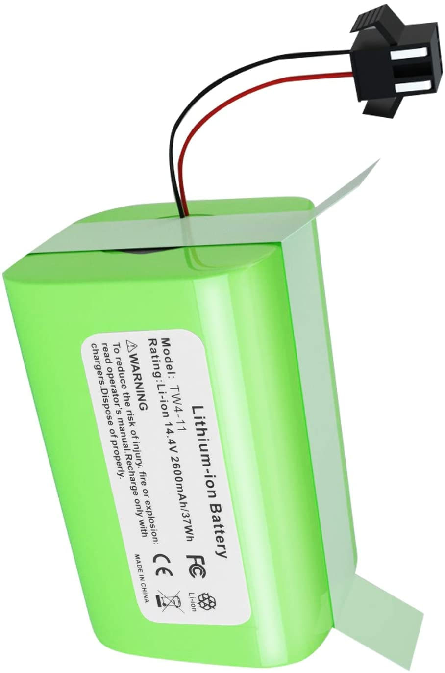 Bateria 14.4v 2600mah P/ Ecovacs Deebot N79, N79s, Dn622 &amp; Eufy Robovac 11, 11s Max, 12, 15c, 15t, 25c, 30, 30c, 35c