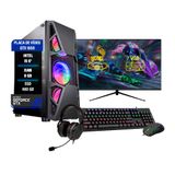 Pc Gamer I5 7° Gtx 1650 16gb Ssd 240 Fonte 600 Monitor