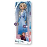 Boneca Frozen 2 Elsa 55Cm Disney Original Baby Brink 1740