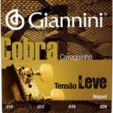 Corda Cavaquinho Tensão Leve com bolinha cobra  Gianini