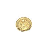 Broche Botton Ciências Econômicas Economia Folheado 18k