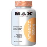 Vitamina C 500Mg 60 Cápsulas Max Titanium