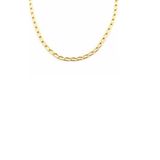 Cordão Masculino Homem Folheado A Ouro 18k