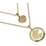 Cordão Minha Profissão Engenharia Elétrica Folheado 18k