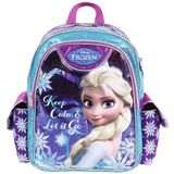 Mochila Escolar Infantil Frozen Elsa Costa Dermiwil 37106