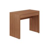 Mesa De Computador Me4107 C/ 1 Gaveta Amêndoa - Tecno Mobili
