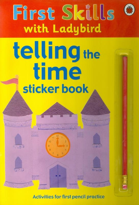 TELLING THE TIME STICKER BOOK - Carrefour