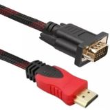 Cabo Conversor Adaptador Hdmi Macho X Vga Macho 1.8m