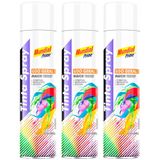 Tinta Spray 400 Ml Branco Com 03 Uni Mundial Prime