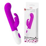 Vibrador Rabbit Ponto G E Clitóris Centaur Pretty Love 30 Níveis De Vibração