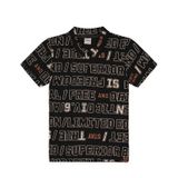 Polo Juvenil Masculina Free Rovitex Kids Preto 14