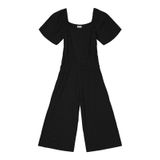 Macacão Canelado Infantil Pantarcourt Rovitex Kids Preto 6