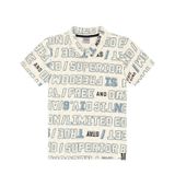 Polo Juvenil Masculina Free Rovitex Kids Bege 16
