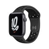 Apple Watch Nike Se Gps 44mm Caixa Cinza-espacial De Aluminio Pulseira Esportiva Cinza-carvao/preto