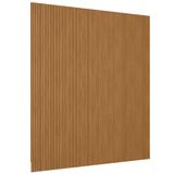 Painel Ripado Decorativo Sala Quarto 258x250cm Prime Plus L06 Nature Fosco - Mpozenato