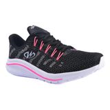 Tênis De Caminhada Academia Runway Training Feminino 35 Pto/Pink