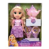 Boneca Princesas Disney Rapunzel Hora Do Chá Com Acessórios Multikids - Br1925