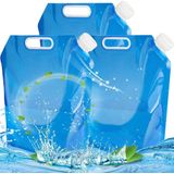 3 X 10l Recipiente De Água Dobrável Dobrável Caixa De Água Dobrável Recipiente De Água Para O Acampamento Ao Ar Livre Viagem De Água Dobráve