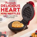 Waffle Maker Máquina De Crepe Formato De Coração 220v