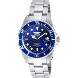 Relógio Invicta Pro Diver Inox 37,5mm Com Bisel Moeda, Prata (modelo 9204ob)