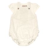 Conjunto Infantil Feminino Macaquinho Trick Nick Bege G