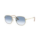 Óculos De Sol Unissex Ray-ban Rb3548 001/3f 54 Hexagonal