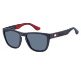 Óculos De Sol Masculino Tommy Hilfiger Azul Th 1557/s 54/ku