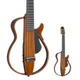 Violão Silent Elétrico Escala Em Ébano Nylon Yamaha Slg200nw