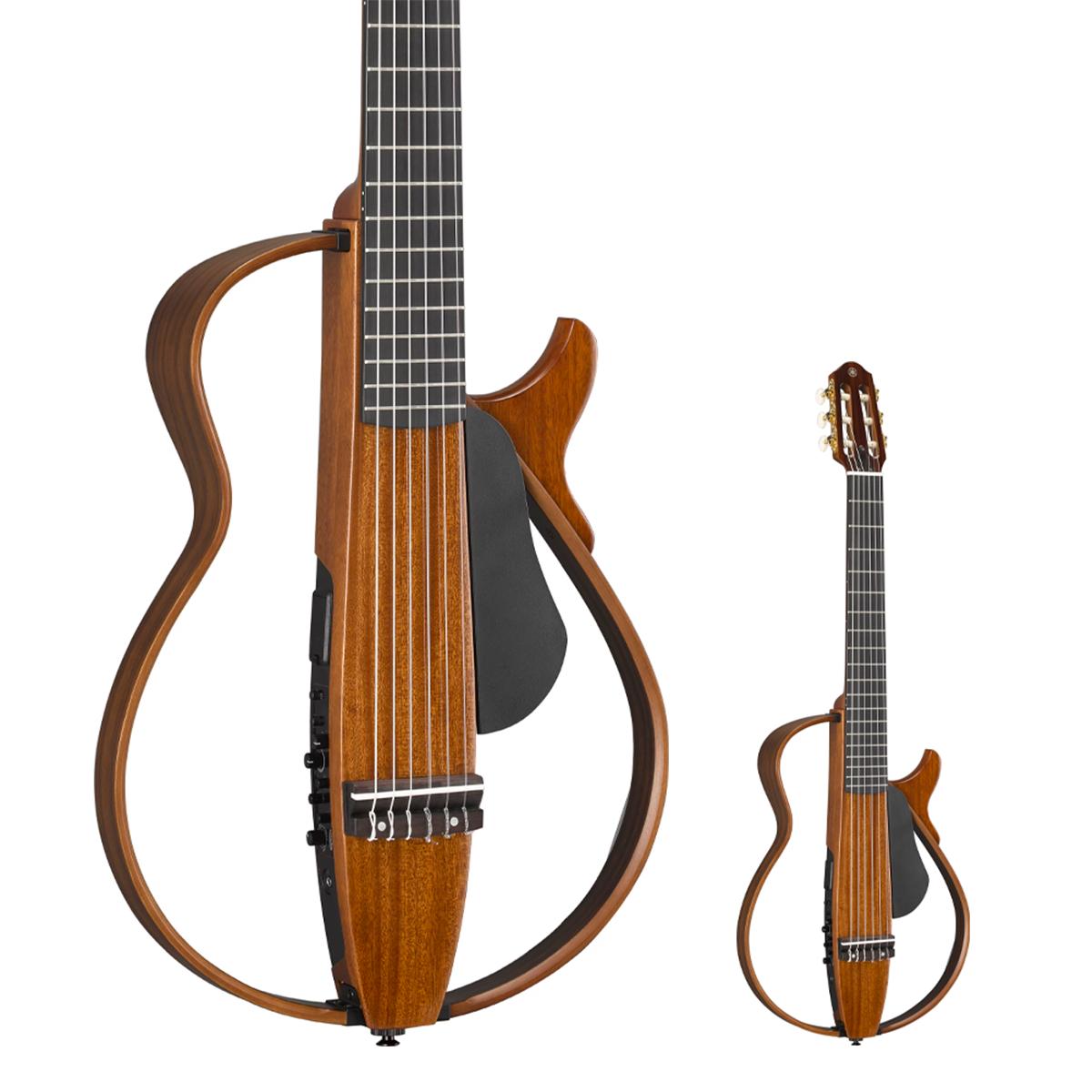 Violão Silent Elétrico Escala Em Ébano Nylon Yamaha Slg200nw