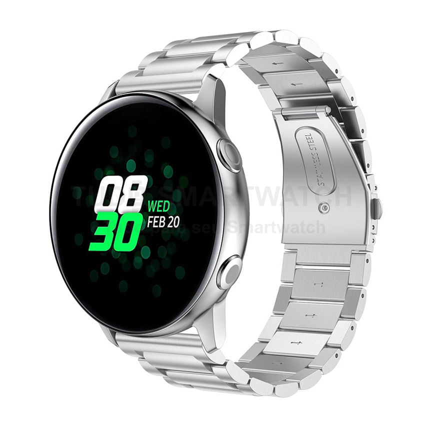 relogio samsung active prata