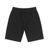 Bermuda Infantil Masculina Moletom Trick Nick Preto 2