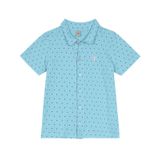 Camisa Infantil Masculina Pique Trick Nick Azul 6