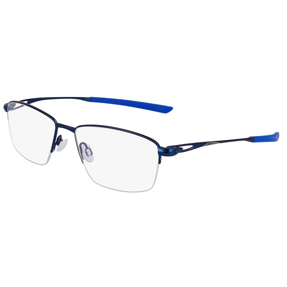 Armação De Óculos Nike 6045 410 - Azul 56
