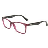 Óculos De Grau Ray-ban Rb7202l - Vinho/preto - 5445/53