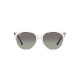 Óculos De Sol Ray-ban Rb4378l 647711 Transparente Lente Cinza Degradê Tam 54