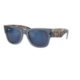 Óculos De Sol Ray-ban Rb0840s Lente Espelhada Cinza Azul