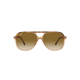 Óculos De Sol Ray-ban Bill Rb2198 129251 Tartaruga On Lente Marrom Degradê Tam 56