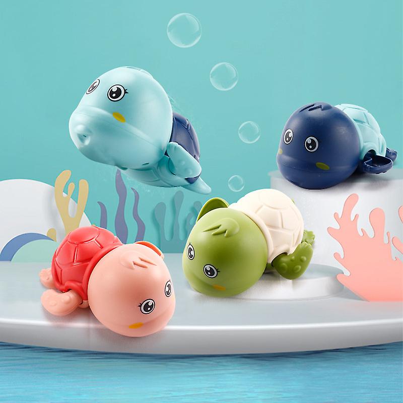 Qian 1 Pcs Bonito Desenho Animado Animal Tartaruga Clássica Bebê Água