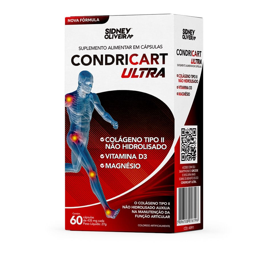 Colágeno Tipo Ii Condricart Ultra + Vitamina D3 + Magnesio