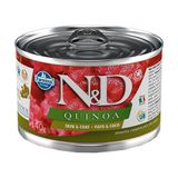 Ração Úmida N&D Quinoa para Cães Adultos Sabor Pato 140g