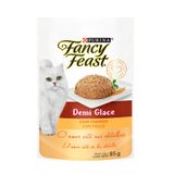 Ração Úmida Fancy Feast Demi Glace para Gatos Sabor Frango 85g - 1 Unidade