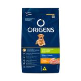 Ração Origens Light Para Cães Adultos De Porte Médio E Grande Sabor Frango E Cereais - 15kg