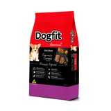 Ração Dogfit Gourmet Para Cães Filhotes Sabor Carne E Cereais - 20kg