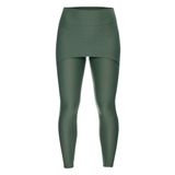 Calça Legging Saia Textura She Verde Militar Claro G