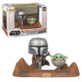 Star Wars The Mandalorian With The Child Television Moments Funko Pop