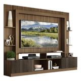 Estante Tv 65&quot; E 2 Portas Oslo Multimóveis V3395 Madeirada/tenerife