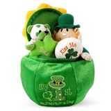 Bebê 1 Saint Patrick&#39;s Day Toy Pot O&#39; Gold Playset Gif